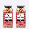 HUFT Yummy In My Tummy Apple & Cinnamon Vegetarian Gluten Free Dog Biscuit - Heads Up For Tails