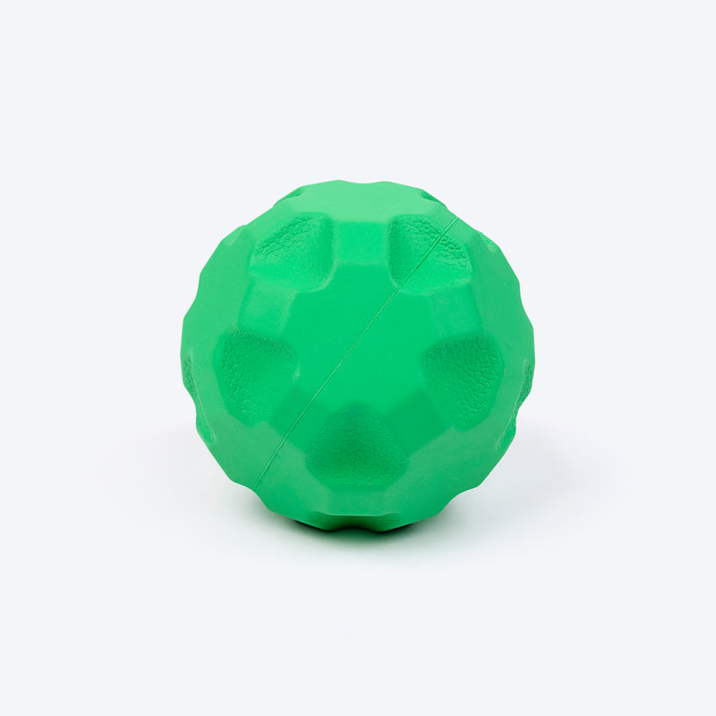 HUFT Chewtastic Baller Chew Toy For Dog - Green - Heads Up For Tails