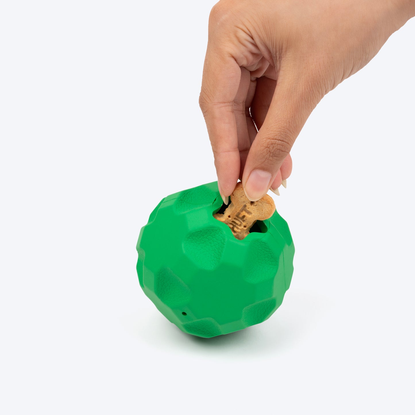 HUFT Chewtastic Baller Chew Toy For Dog - Green