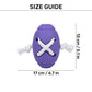 HUFT Chewtastic Cross-N-Chew Toy For Dog - Purple