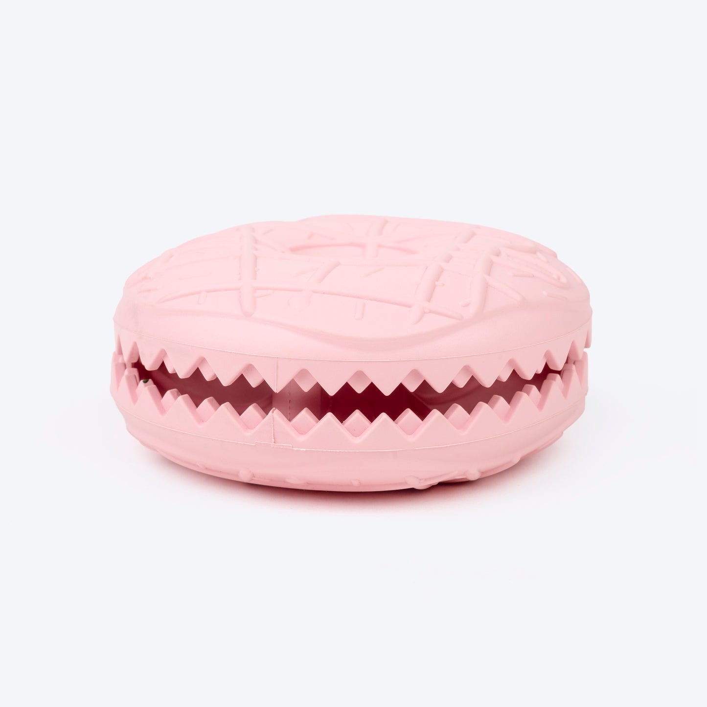 HUFT Chewtastic Donut Chew Toy For Dog - Pink - Heads Up For Tails