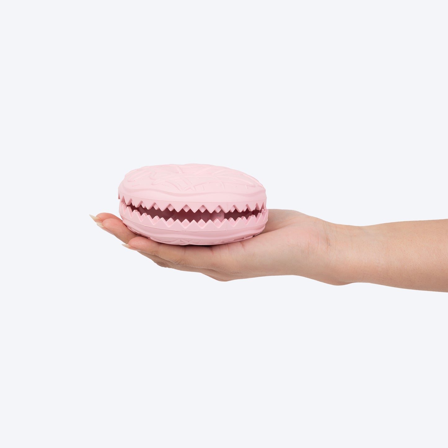 HUFT Chewtastic Donut Chew Toy For Dog - Pink - Heads Up For Tails