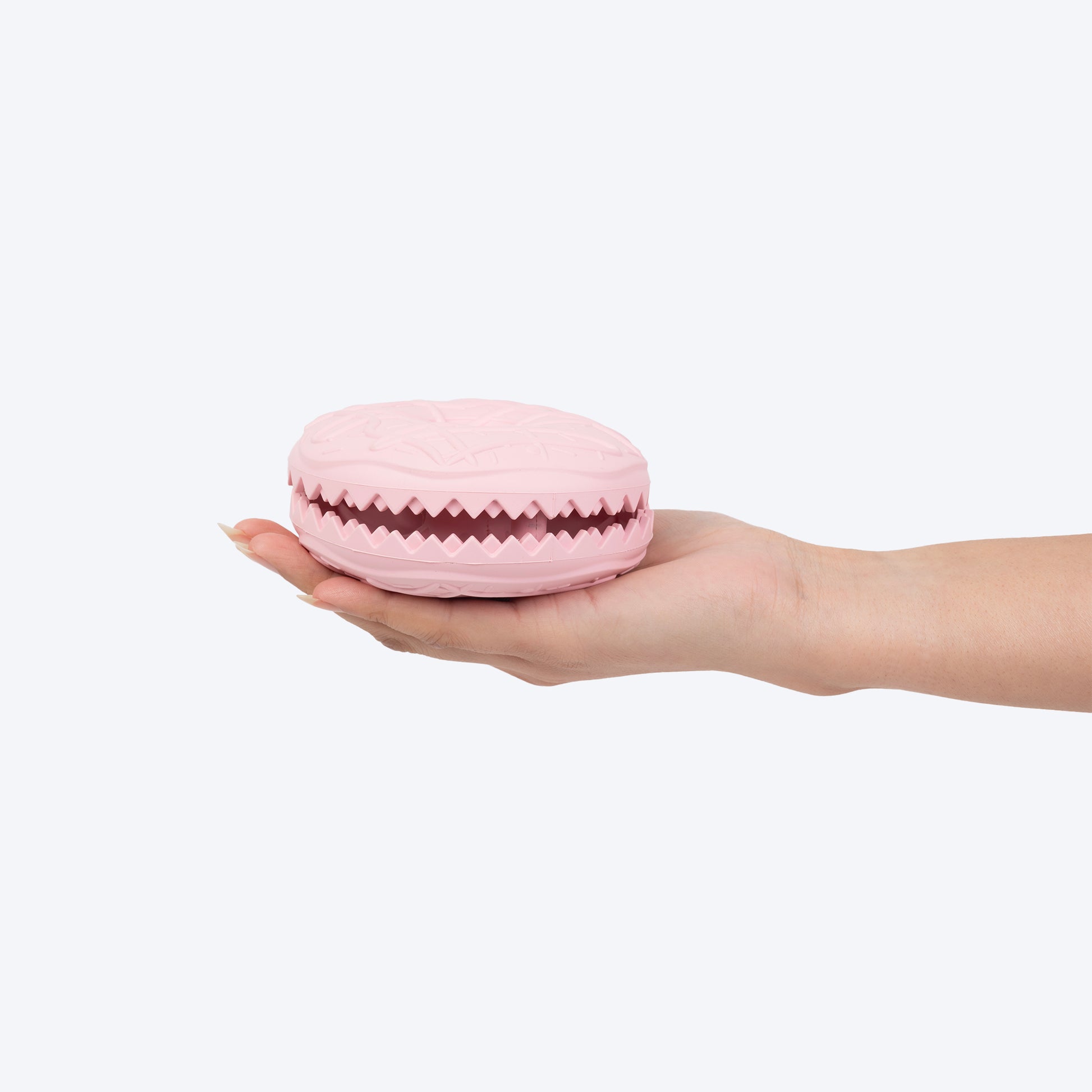 HUFT Chewtastic Donut Chew Toy For Dog - Pink - Heads Up For Tails