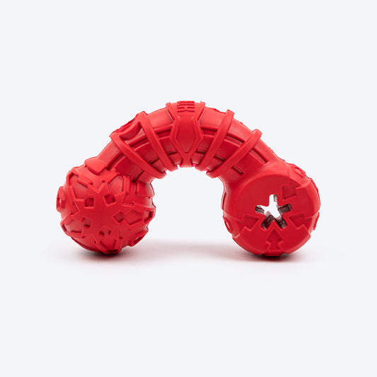 HUFT Chewtastic Mighty Multipurpose Bone Chew Toy For Dog - Red_01