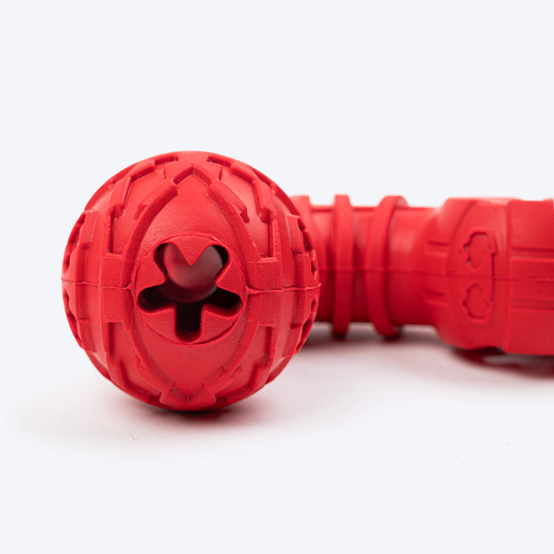 HUFT Chewtastic Mighty Multipurpose Bone Chew Toy For Dog - Red_03