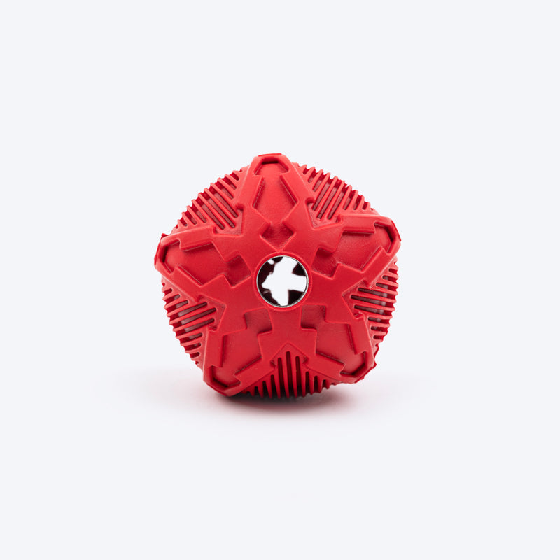 HUFT Chewtastic Mighty Super Sturdy Ball Toy For Dog - Red_03