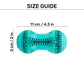 HUFT Chewtastic Striker Chew Dog Toy - Mint Green - Heads Up For Tails