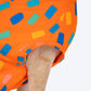 HUFT Confetti Love T-Shirt For Dog - Orange - Heads Up For Tails