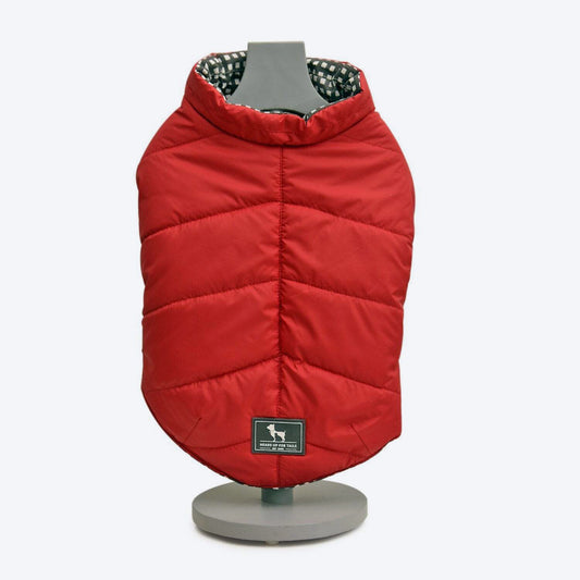 HUFT Cozy Pupper Dog Jacket - Red