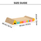 HUFT Furtastic Scratcher For Cat - Multicolor