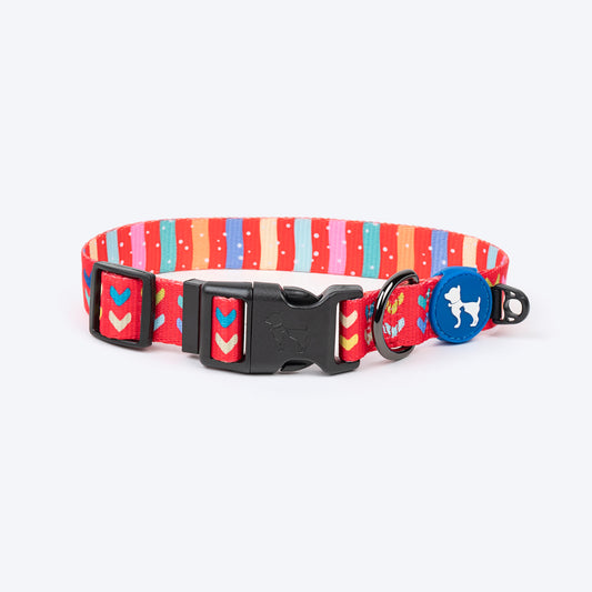 HUFT Heart to Heart Collar For Dog - Red