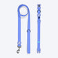 HUFT Hive Harmony Waterproof Collar and Leash Set For Dog - Blue - Heads Up For Tails
