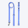 HUFT Hive Harmony Waterproof Collar and Leash Set For Dog - Blue - Heads Up For Tails