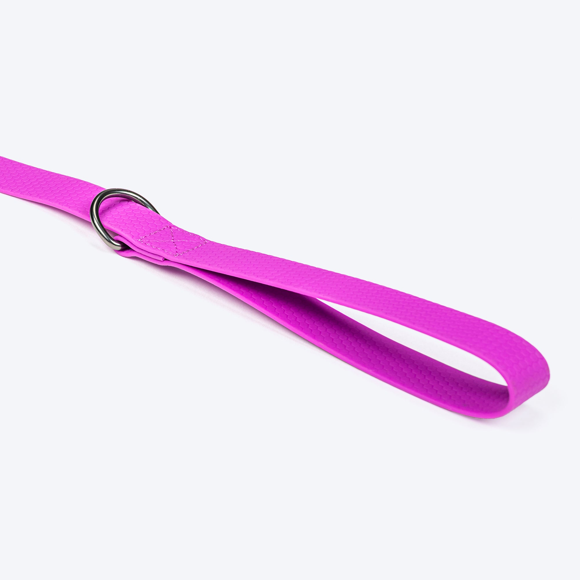 HUFT Hive Harmony Waterproof Dog Collar Leash Set Purple Heads Up For Tails