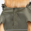 HUFT RainTail Wrap Raincoat For Dog - Olive_05