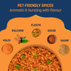 Sara's Wholesome Food Mutton Biryani, Flavours of India, 300 g, made with 50% meat and 50% vegetables and rice.