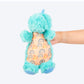 HUFT Sir Roar-A-Lot Plush Toy For Dog - Turquoise Blue