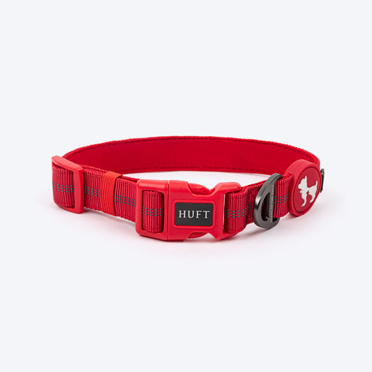 HUFT Xplorers Collar For Dog - Red_01