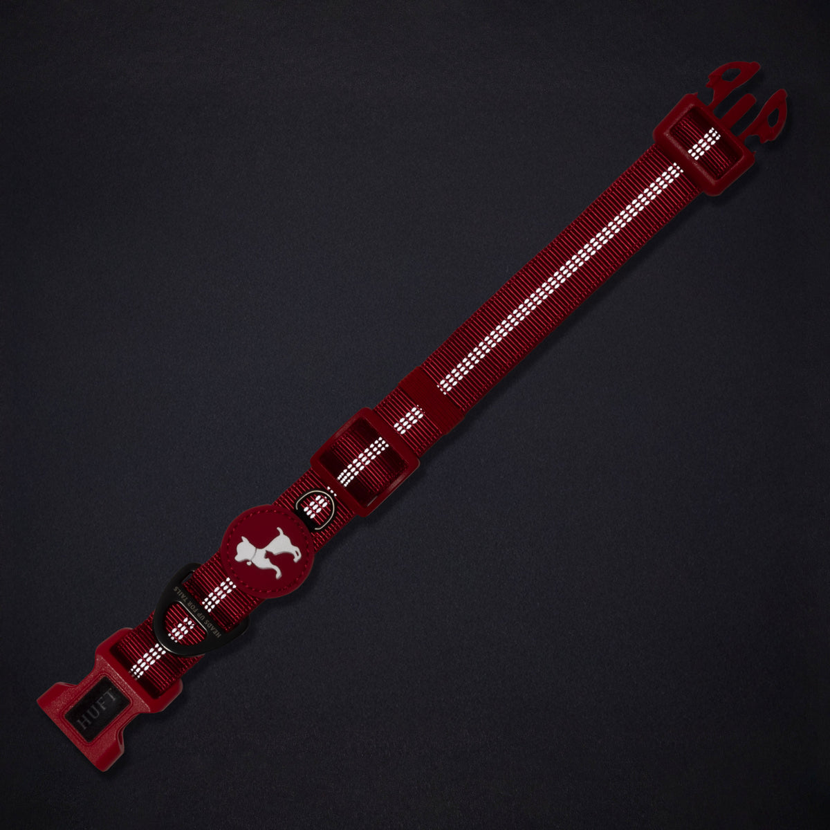 HUFT Xplorers Collar For Dog - Red_14
