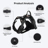 HUFT Xplorers Harness For Dog - Black_04