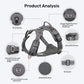 HUFT Xplorers Harness For Dog - Grey - Heads Up For Tails
