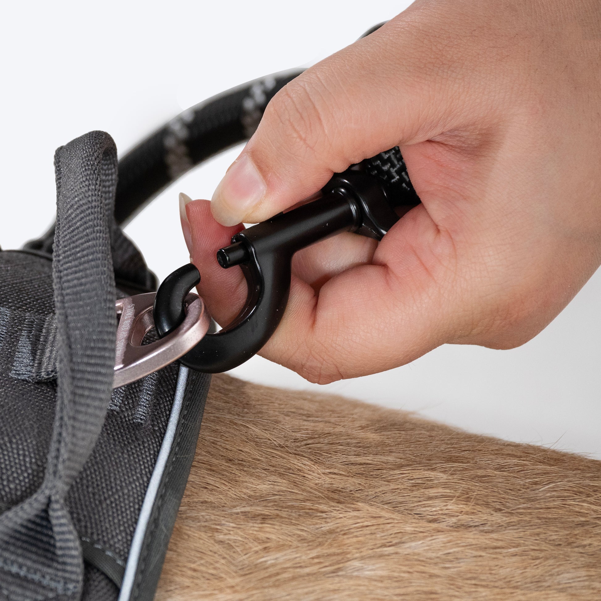 HUFT Xplorers Harness For Dog - Grey - Heads Up For Tails