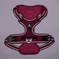 HUFT Xplorers Harness For Dog - Maroon