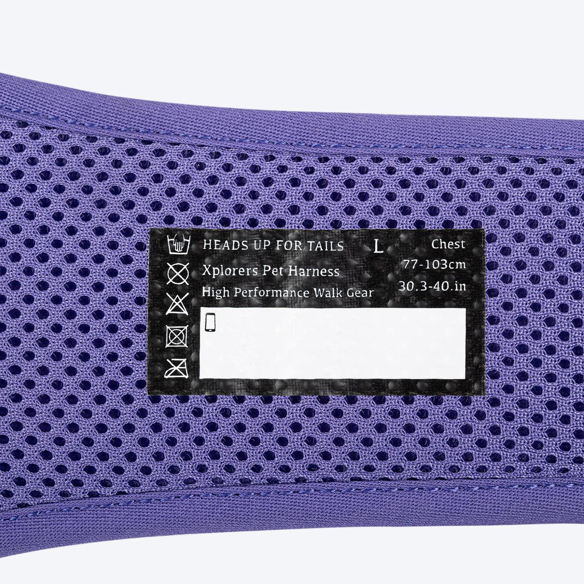 HUFT Xplorers Harness For Dog - Purple - Heads Up For Tails