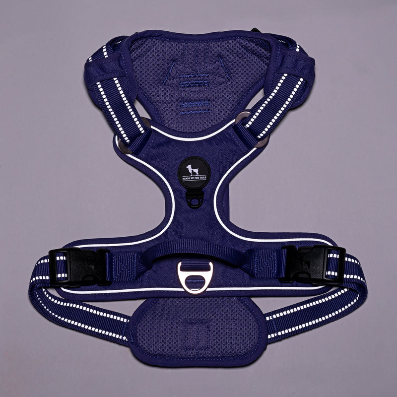 HUFT Xplorers Harness For Dog - Purple - Heads Up For Tails