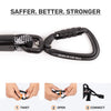 HUFT Xplorers Rope Leash With Carabiner For Dog - Black - 5 ft_06