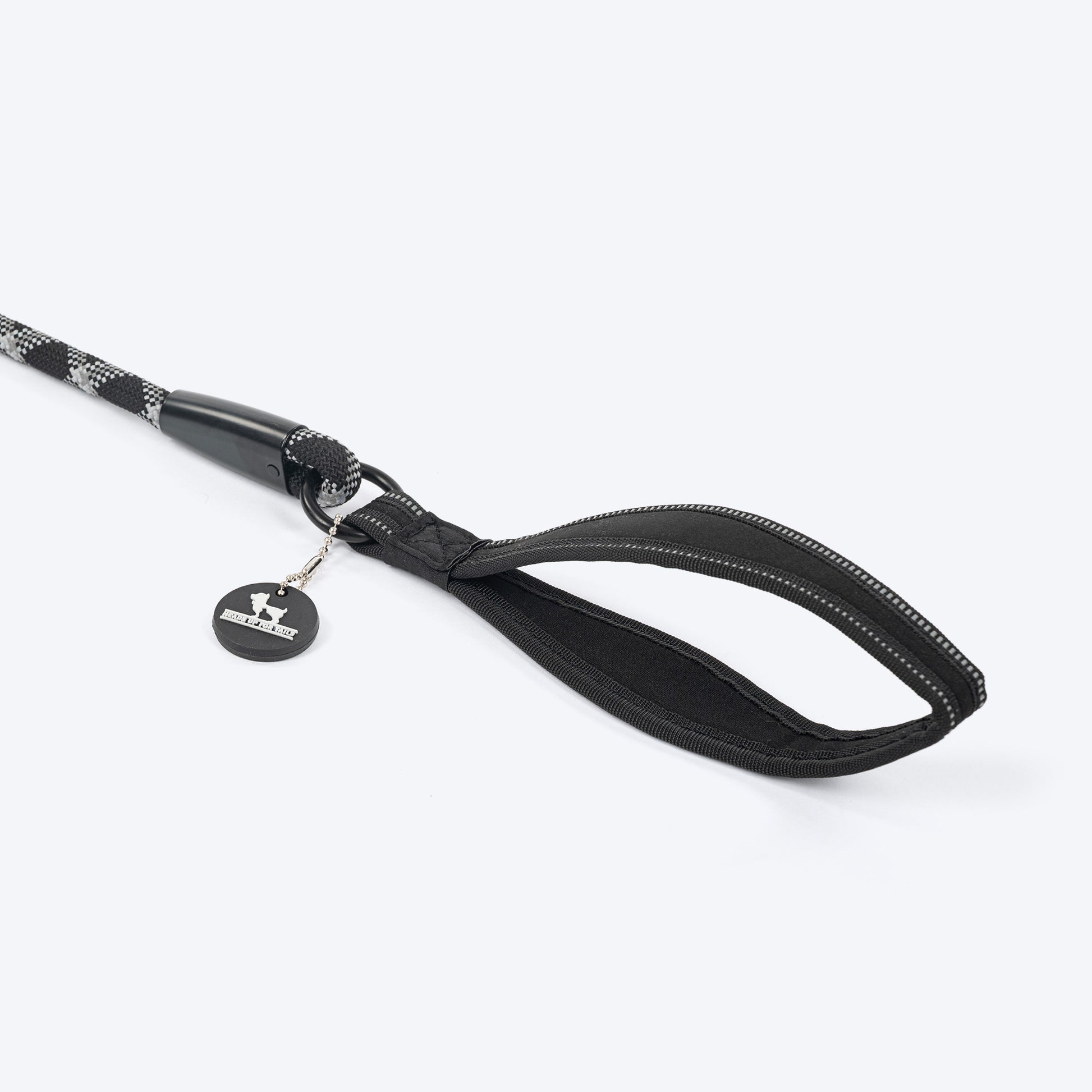 HUFT Xplorers Rope Leash With Carabiner For Dog - Black - 5 ft_09