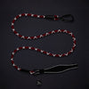 HUFT Xplorers Rope Leash With Carabiner For Dog - Red - 5 ft_11