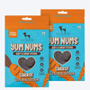 HUFT Yum Nums Dog Treats Soft & Chewy Sticks Carrot With Real Chicken - Heads Up For Tails