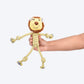 HUFT Roary Rope Toy For Dog - Yellow