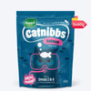 Happi Skippi Catnibbs Salmon Shiny Coat Chewy & Yummy Cat Treat - 60 gm - Heads Up For Tails