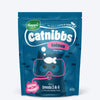 Happi Skippi Catnibbs Salmon Shiny Coat Chewy & Yummy Cat Treat - 60 gm - Heads Up For Tails