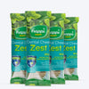 Happi Skippi Dental Chew Zest Mint Dog Treat - 4 inch - 25 gm - Heads Up For Tails