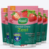 Happi Skippi Dental Chew Zest Strawberry Dog Treat - Petite 2.5 inch - 150 gm - Heads Up For Tails