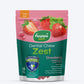 Happi Skippi Petite Zest Dental Chews: Apple & Strawberry Treat Combo For Dog - 2.5" - (2 x 150g)