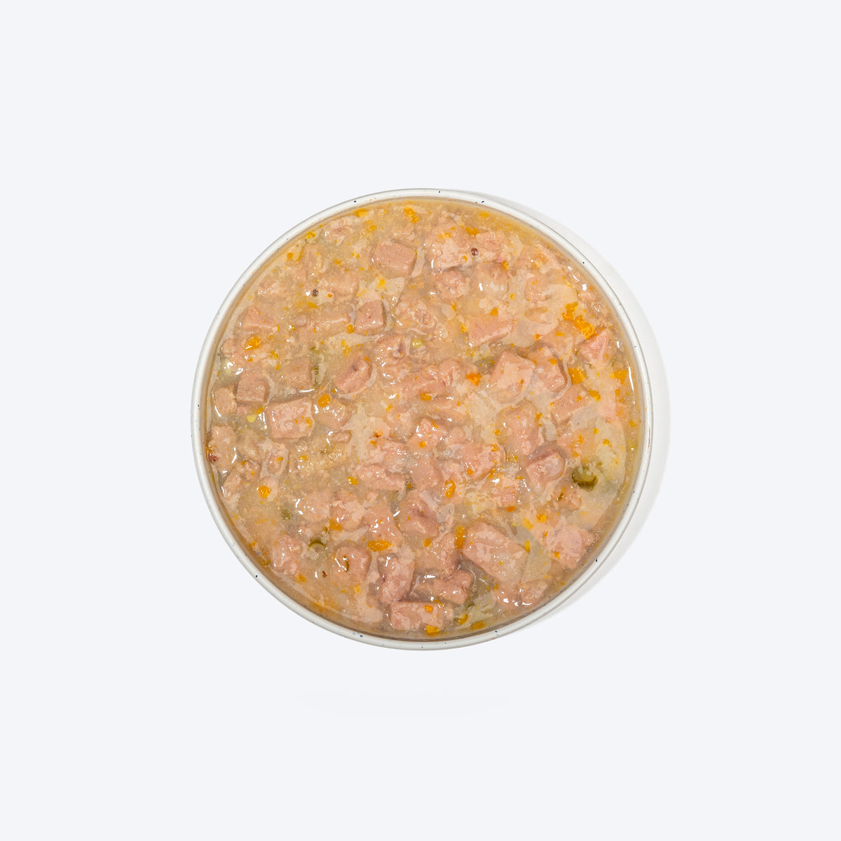 Hearty Chunky Chicken & Liver in Gravy dog wet food by Heads Up for Tails, 70 g, suitable for dogs over 3 months.