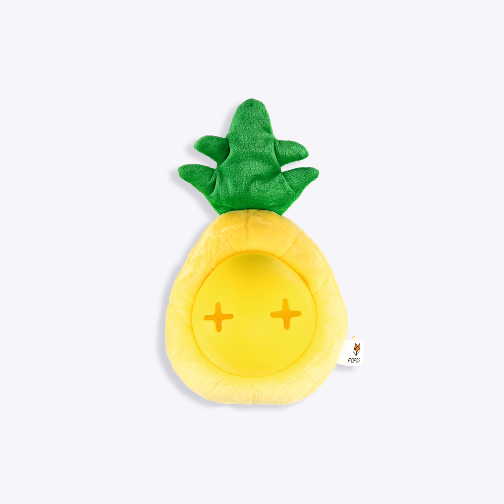 FOFOS Cute Pineapple Treat Dispensing & Squeaky Chew Dog Toy