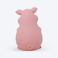 FOFOS Pig Latex Bi Squeaky Chew Toy For Dog - Pink - Heads Up For Tails