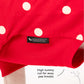 HUFT Polka Dot Sweatshirt For Pets - Red - Heads Up For Tails