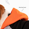HUFT Colour Block Hoodie Sweatshirt For Pets- Black - Heads Up For Tails