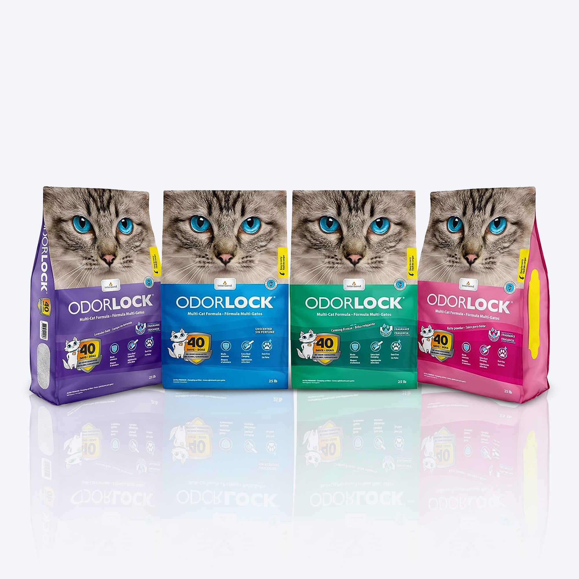 Intersand odourlock outlet cat litter