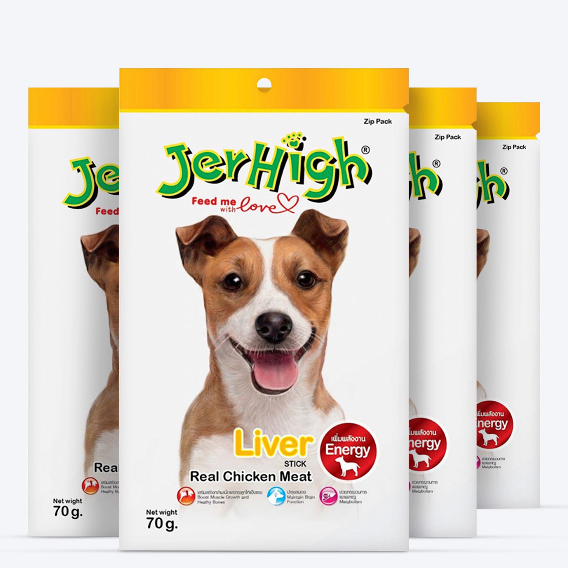 JerHigh Liver Stick Dog Treats with Real Chicken Meat_04