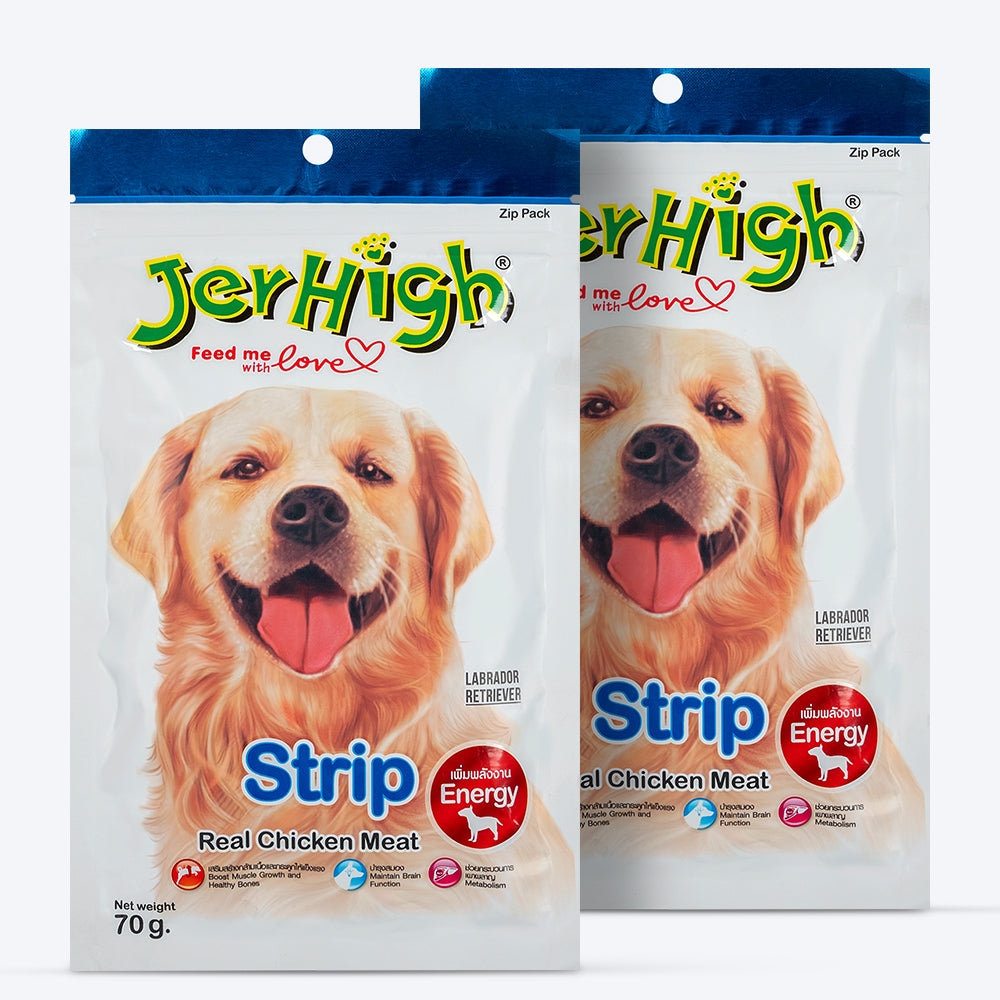 JerHigh Strip Dog Treats with Real Chicken Meat - 70 g_02