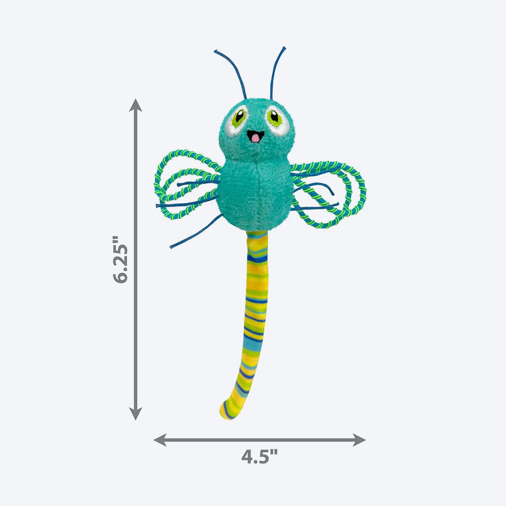 KONG Flingaroo Dragonfly Teaser Toy For Cat