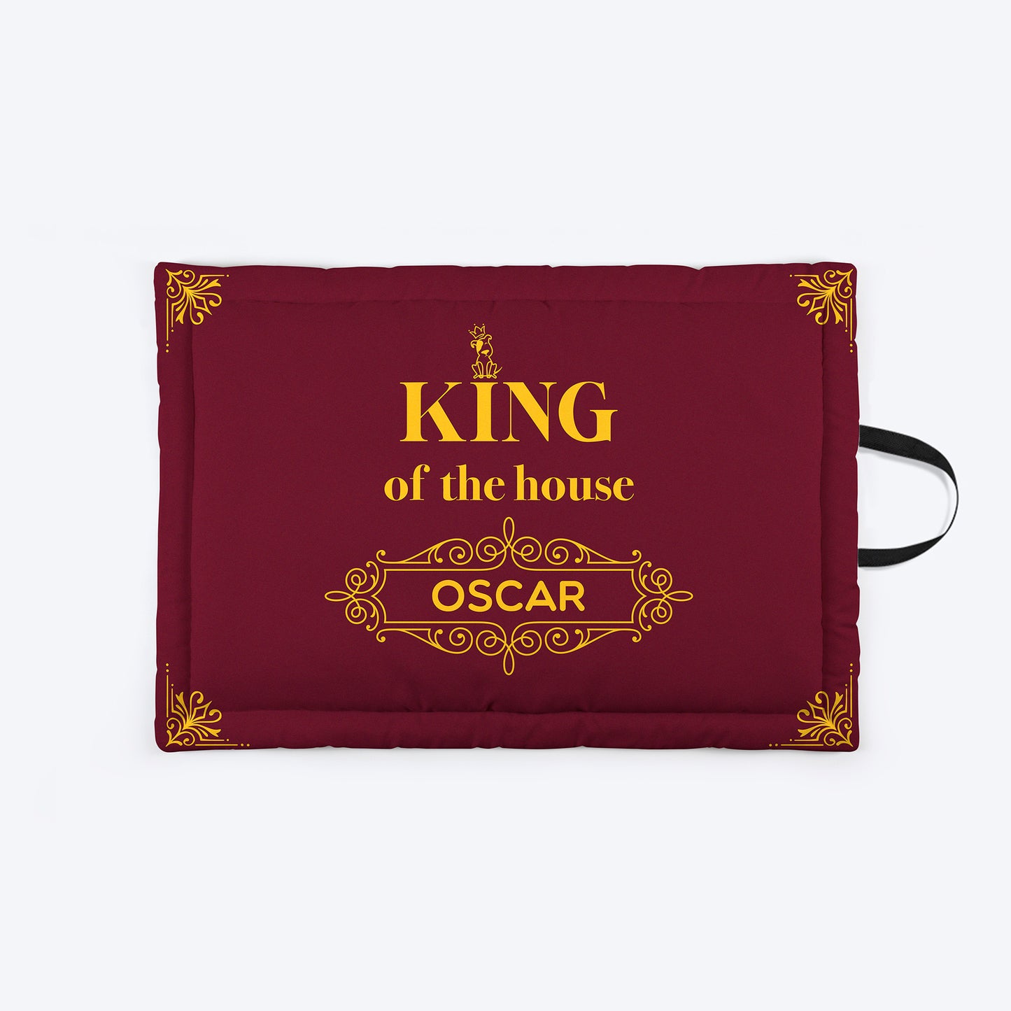 HUFT King of the House Personalised Dog & Cat Mat - Heads Up For Tails