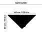 HUFT Bandhani Bandhan Knot Bandana For Dog - Red - Heads Up For Tails